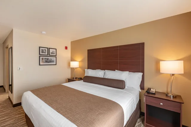 غرفة بسرير كينج لذوي الإعاقة، Cobblestone Hotel & Suites - Hartford 1/2