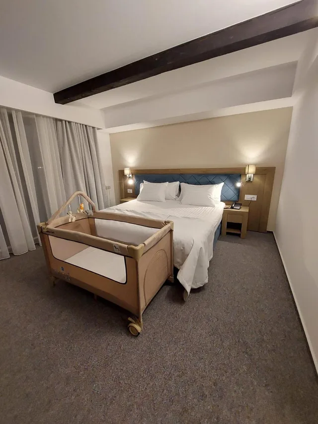 غرفة بسرير مزدوج أو سريرين منفصلين، HOTEL WOLF 8/10
