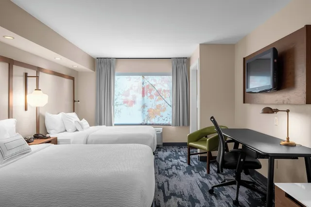 غرفة بسريرين كوين لذوي الإعاقة، Fairfield Inn And Suites Columbus West 1/4
