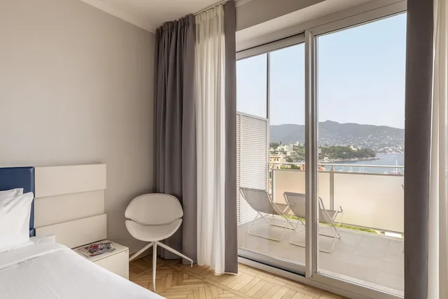 غرفة قياسية بسرير كوين بإطلالة على البحر، B&B Hotel Park Hotel Suisse Santa Margherita Ligure 5/5