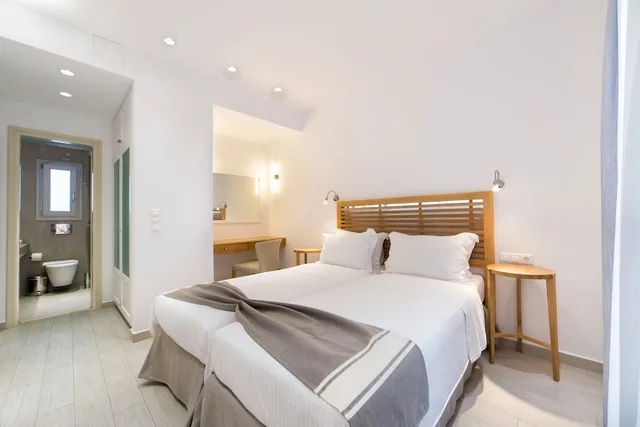 جناح سوبيريور بأربعة أسرّة بغرفتي نوم بحوض جاكوزي، Anemomylos Residence 4/10