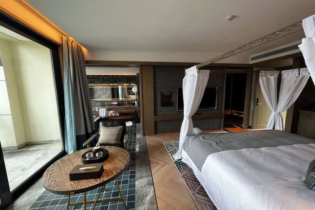 غرفة تنفيذية بسرير كينج، Wyndham Fengqing Resort 1/1