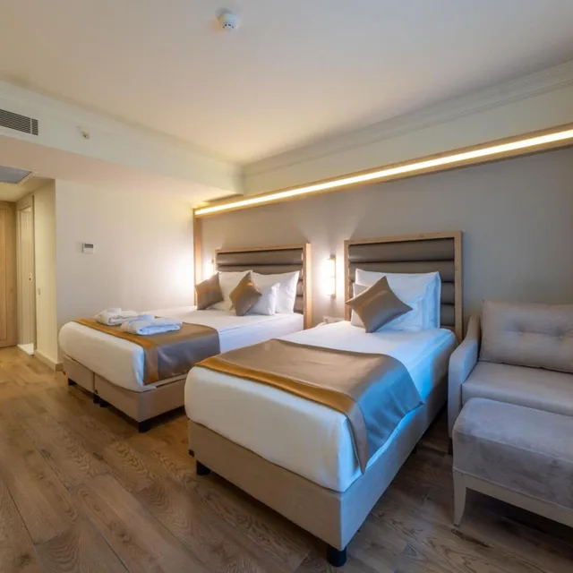 Standard, Double Bed, Side Sea View، Aydinbey Kings Palace Spa and Resort Hotel 6/10