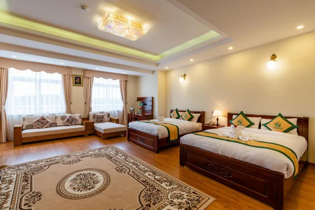 غرفة ديلوكس رباعية، Thuy Hoang Nguyen Hotel Resort & Spa 2/4