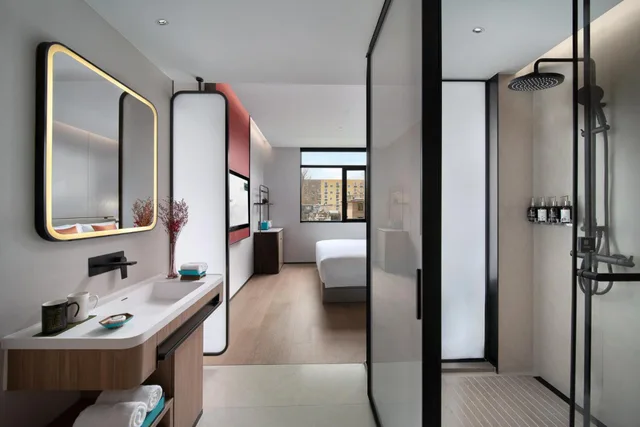 غرفة سوبيريور بسرير كوين، SSAW Garden Hotel Beijing 6/7