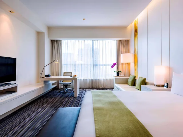 غرفة تنفيذية بسرير كينج، Grand Mercure Shanghai Century Park Hotel 1/1