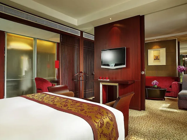 جناح كلوب بريستيج بسرير كينج بإطلالة على المدينة مع دخول صالة النادي، Sofitel Galaxy Nanjing 3/7