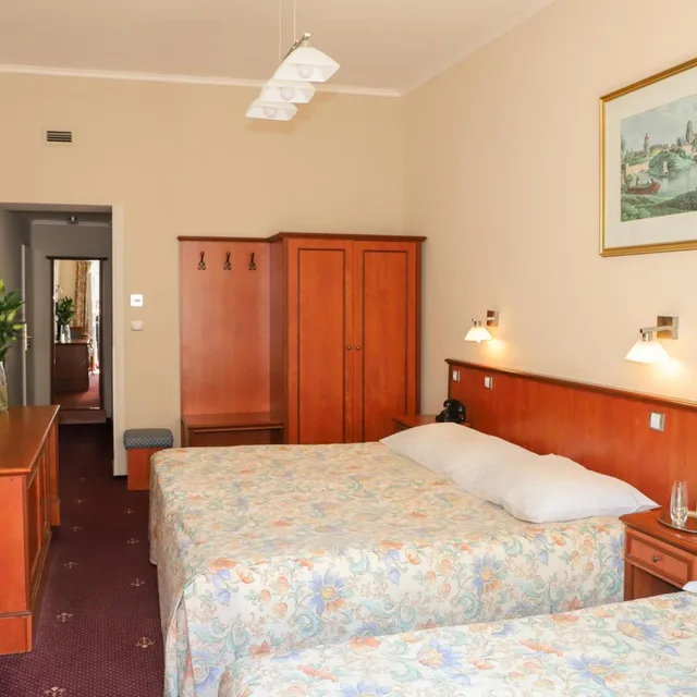 غرفة ثلاثية بسرير فردي، Hotel Union 5/9