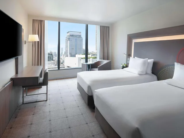 Premier, Single Bed, Park View, Novotel Bangkok Platinum 4/10