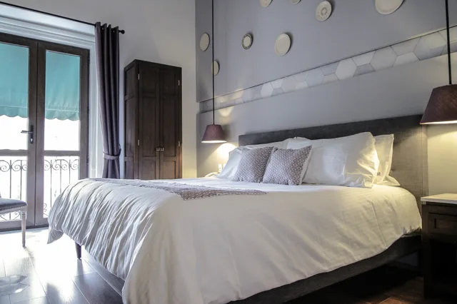 غرفة جونيور بسرير كينج، Casa Rosa Gran Hotel Boutique 1/3