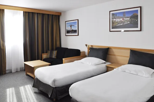 Economy, Twin Beds, Westotel Nantes Atlantique 1/2