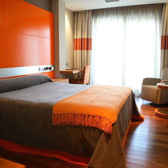 غرفة بسرير مزدوج أو سريرين منفصلين بإطلالة على البحر، Hotel Ego 3/9