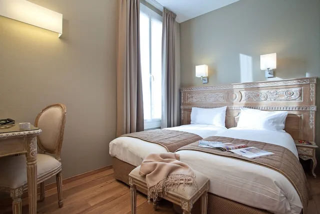 غرفة سوبيريور بسرير مزدوج، Hotel Du Printemps 3/4
