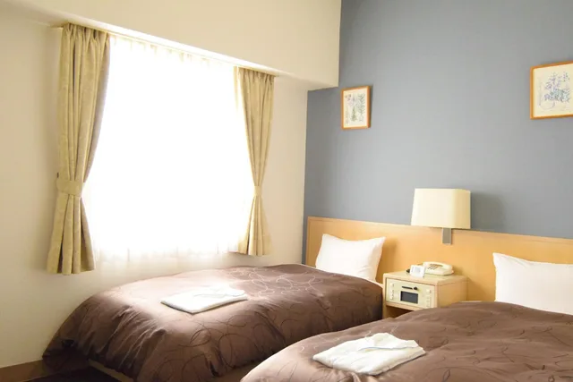 غرفة بسريرين منفصلين للمدخنين، Hotel Raffinato Sapporo 1/1