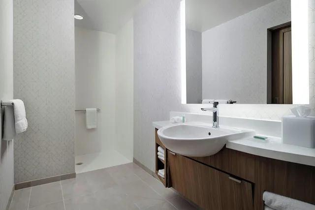 جناح بسرير كينج مع سرير سحّاب إضافي لذوي الإعاقة، Springhill Suites By Marriott Troy Dayton 1/5