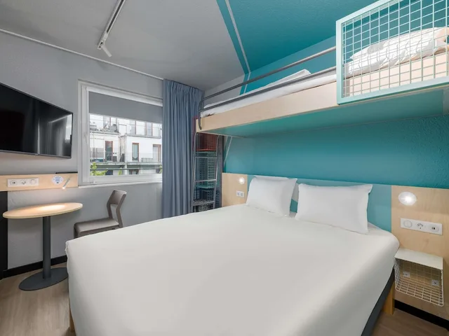 Compact, Double Bed, Garden View، ibis budget Hamburg St Pauli Messe 2/10