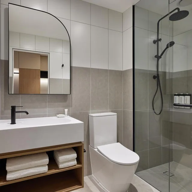 Studio, King Bed, Den, Balcony، Hyatt House South Melbourne 3/3