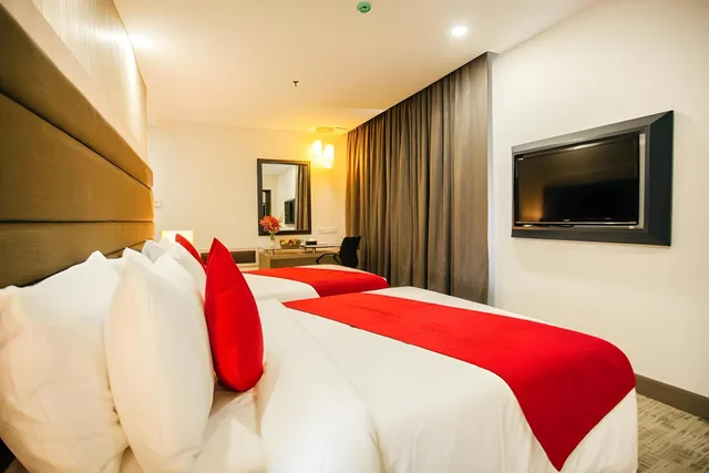 غرفة بريميوم كومفورت رباعية، Verdant Hill Hotel Kuala Lumpur Formerly Metro 360 Hotel Kuala Lumpur 1/1