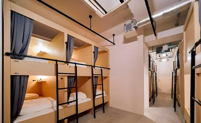 سكن مشترك مختلط في طابق منخفض، Hotel Plus Hostel Tokyo Asakusa 1 2/2