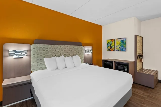 غرفة بسرير كينج لذوي الإعاقة، Spark by Hilton Syracuse Carrier Circle 3/8