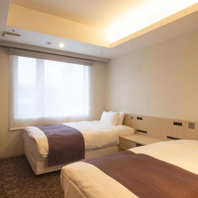 غرفة أساسية بسريرين منفصلين، Hotel Granbinario Komatsu 1/6