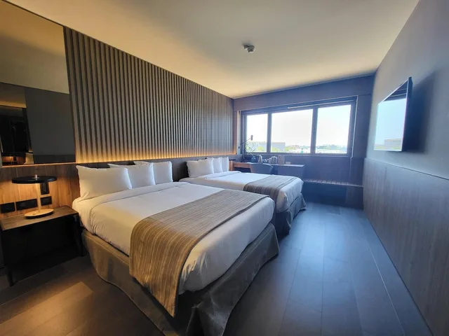 غرفة ديلوكس بسريرين مزدوجين، Barcelona Airport Hotel 1/1