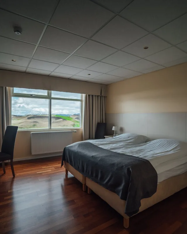 غرفة بسرير كينج، Sel-Hotel Myvatn 3/8