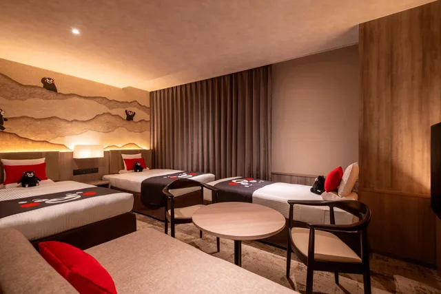 غرفة رباعية بسرير فردي، Kamenoi Hotel Aso 3/6