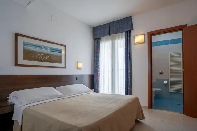 غرفة بسرير مزدوج أو سريرين منفصلين بإطلالة على البحر، Hermitage Hotel Club And Spa 5/10
