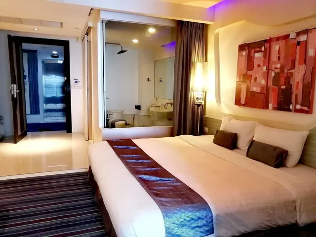 غرفة بريميوم بسرير مزدوج، The Glacier Hotel Khon Kaen 3/5