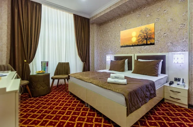 غرفة ديلوكس بسرير مزدوج، Baku City Hotel 4/10
