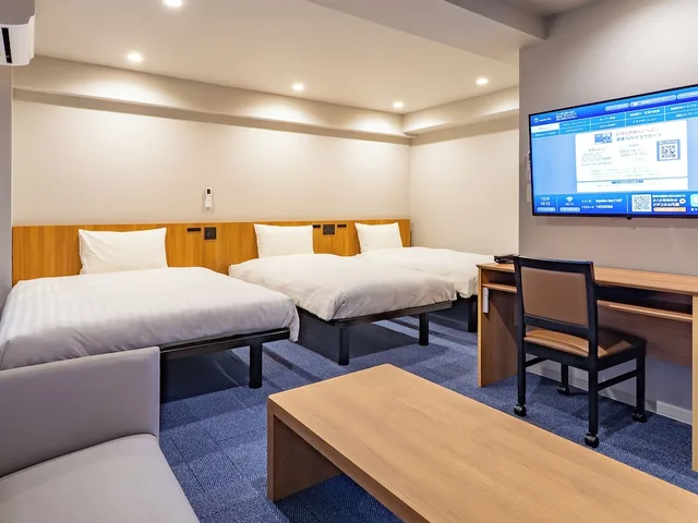 غرفة ثلاثية، Toyoko Inn Sendai Higashi Guchi No 1 2/4