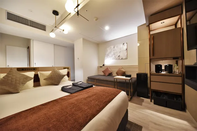 غرفة كومفورت بسرير مزدوج مع أريكة، Hotel Cordia Osaka Hommachi 1/2