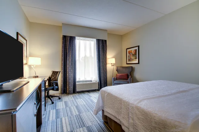 غرفة بسرير كينج، Hampton Inn Suites Greenville Airport 1/4