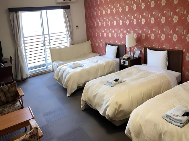 غرفة بثلاثة أسرّة، Harazuru Grand Sky Hotel 1/2