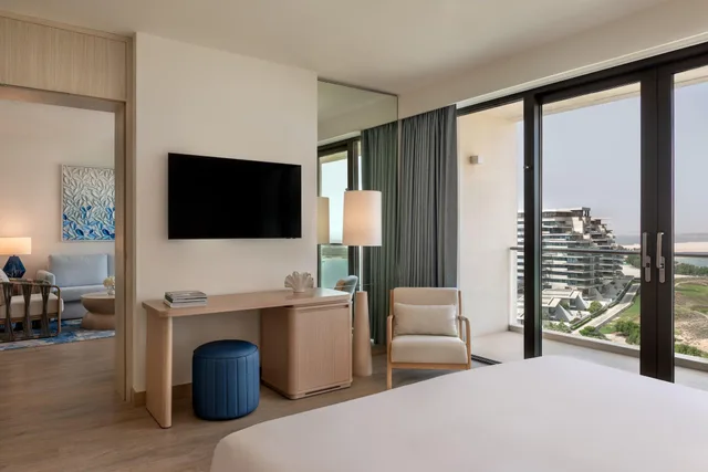 جناح بإطلالة على البحر بغرفة نوم واحدة، Crowne Plaza Abu Dhabi Yas Island 1/1