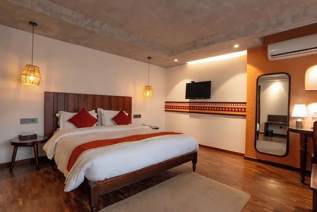 غرفة ديلوكس بسرير كينج، Dhulikhel Mountain Resorts 9/10