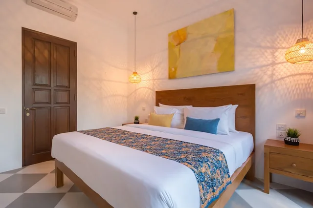 فيلا بسرير كوين وسرير فردي بغرفتي نوم، Villa Cj 7/10