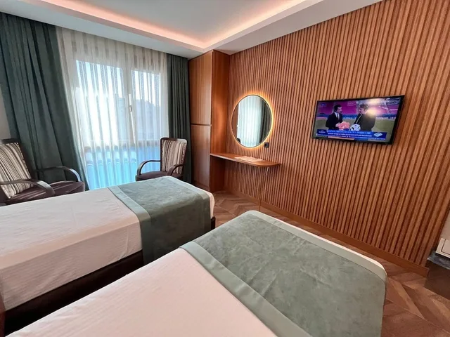 غرفة قياسية بسرير مزدوج أو سريرين منفصلين، Gümüs Palas Hotel 10/10