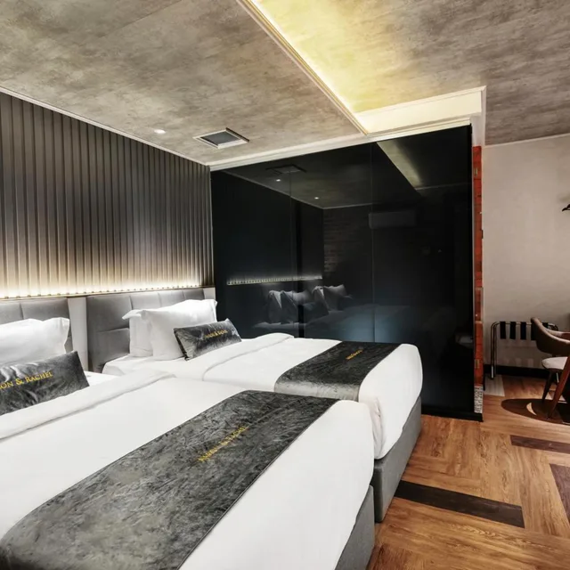 غرفة ديلوكس بسريرين منفصلين، A&R Urban Hotel 4/6