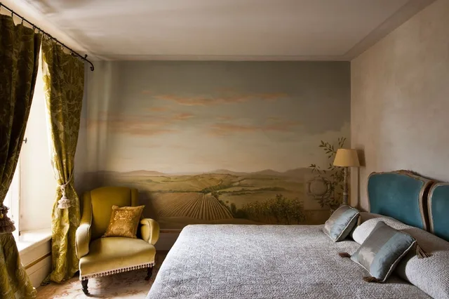 غرفة ديلوكس بسرير كوين، Relais Borgo Santo Pietro 2/2