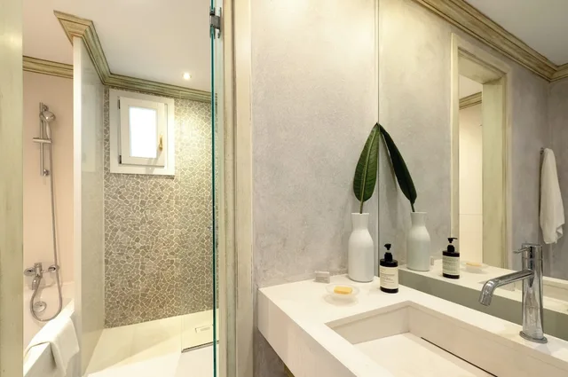 Spa, Bungalow, Twin Beds, Sea View, Outdoor Jetted Tub, Sofa، Mitsis Selection Laguna 2/3