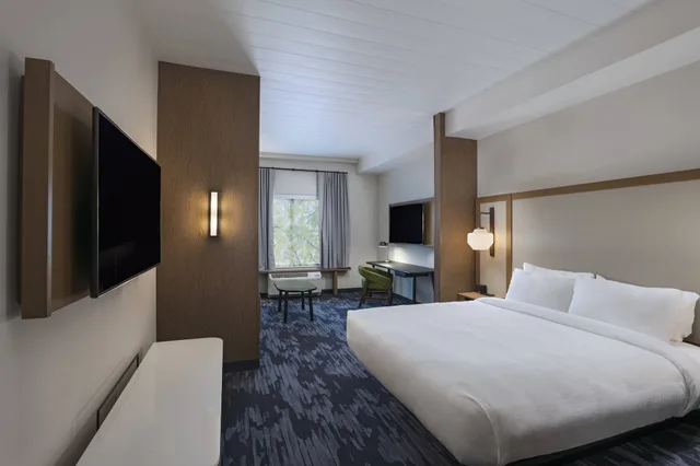 جناح بسرير كينج مع أريكة، Fairfield Inn and Suites by Marriott St Louis Downtown 1/6