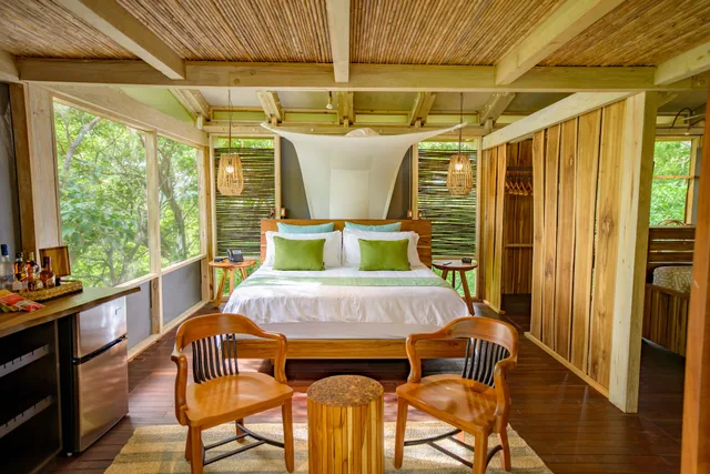 فيلا عائلية بسريرين كينج بإطلالة على البحر بغرفتي نوم مع أريكة، Hacienda Ecolodge Morgan S Rock 3/10
