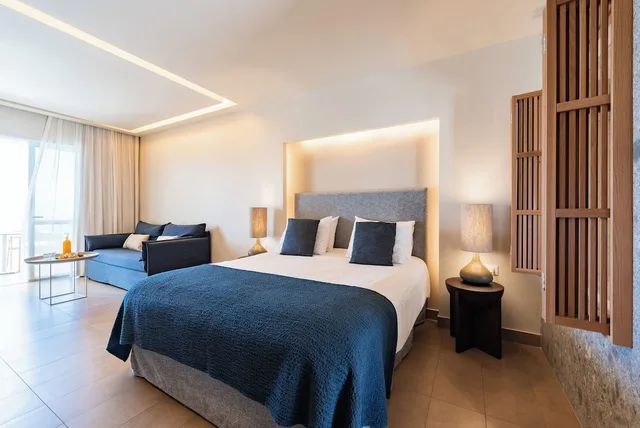 جناح جونيور بسرير مزدوج بإطلالة على البحر مع أريكة، Lindos Mare 1/6