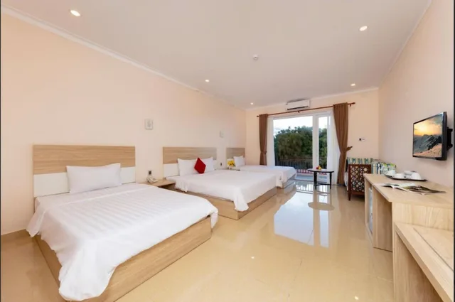 غرفة عائلية بإطلالة على الحديقة، Hon Co Resort - Ca Na 1/2