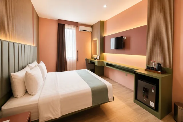 غرفة غراند ديلوكس بسرير مزدوج، Grand Kangen Hotel Urip Sumoharjo 6/10