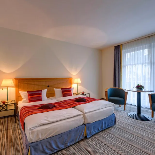 غرفة بريميوم بسرير مزدوج بشرفة، Aquamarin Hotel and Spa 1/2