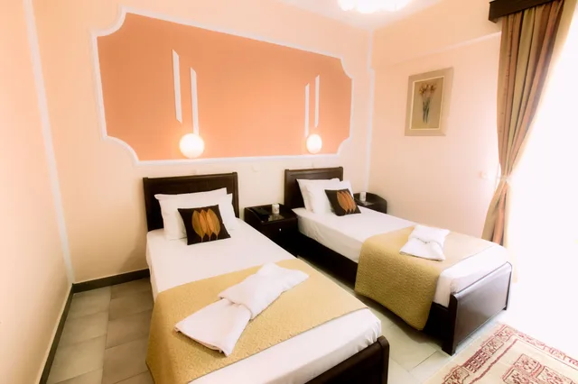 غرفة قياسية بسرير مزدوج بإطلالة على البحر، Sirena Beach Hotel 1/1