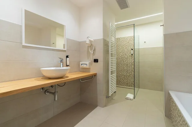 غرفة بسرير كوين، Hotel Saccardi Spa 6/10